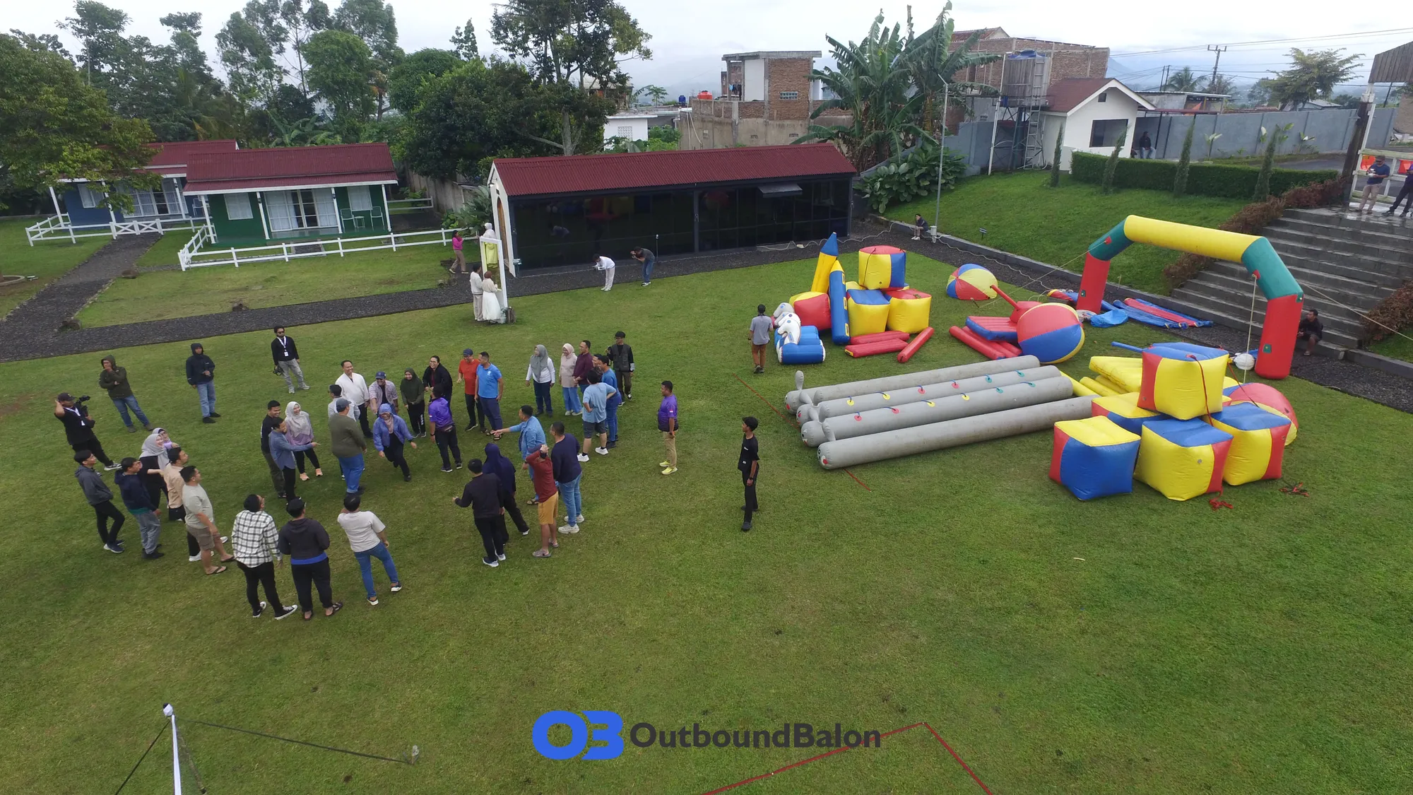Provider Outbound Inflatable Balloon di Pondok Seni Pangandaran
